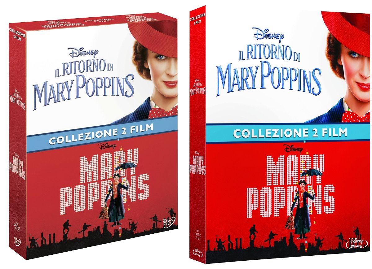cofanetti DVD e Blu-ray di Mary Poppins