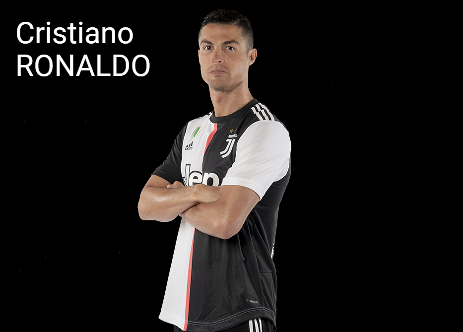 Cristiano Ronaldo in maglia bianconera