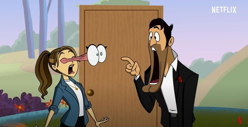 Clicca per vedere l'immagine originale Lucifer e Chloe diventano cartoni animati nel trailer di Lucifer 6