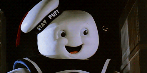 L'Uomo della pubblicità dei Marshmallow cammina