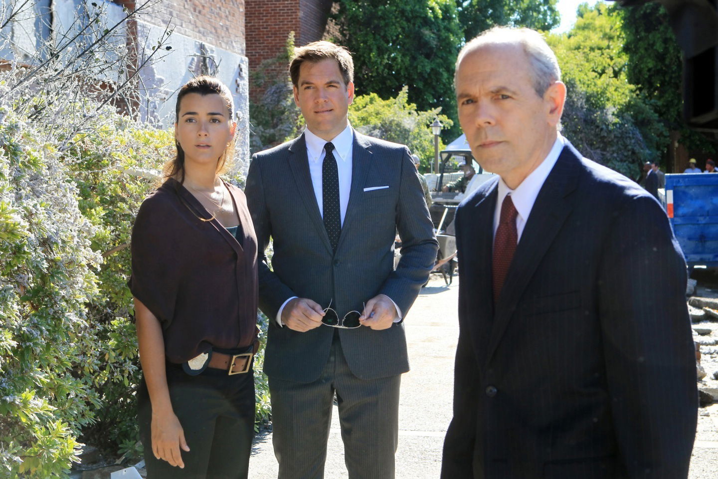 L'agente Tobias Fornell con Ziva David e Tony DiNozzo