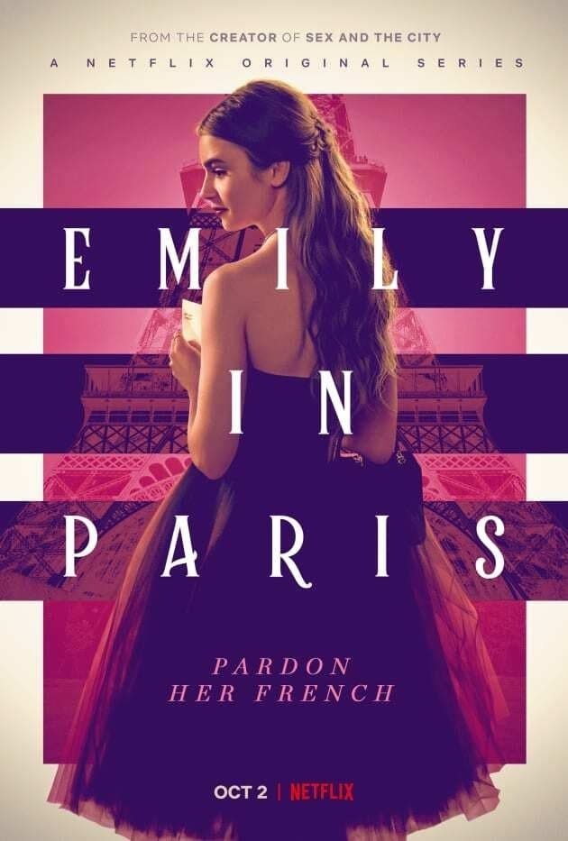 Il poster di Emily in Paris