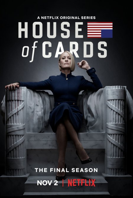 Claire Underwood in House of Cards 6