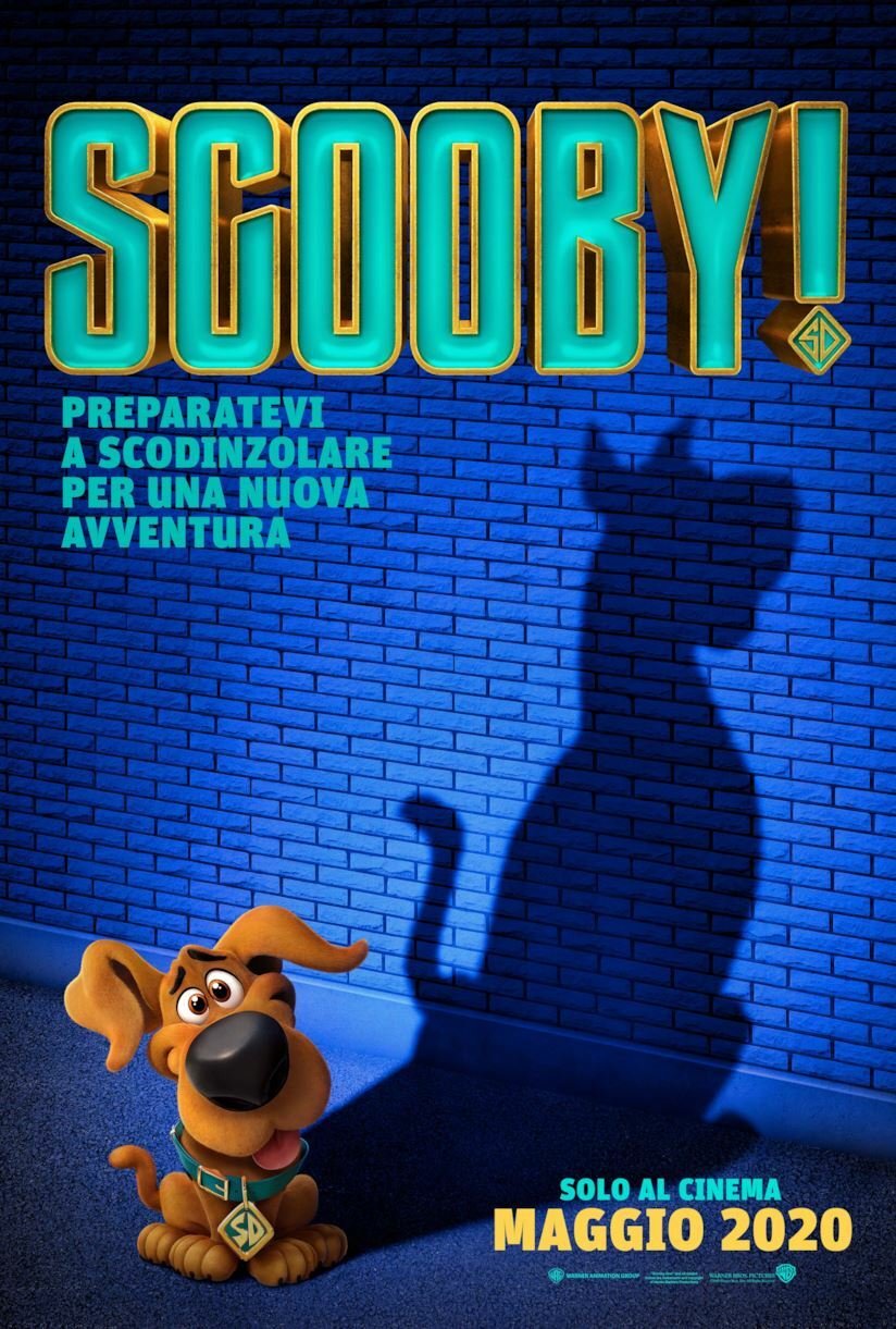 Baby Scooby-Doo nel poster italiano di SCOOBY!