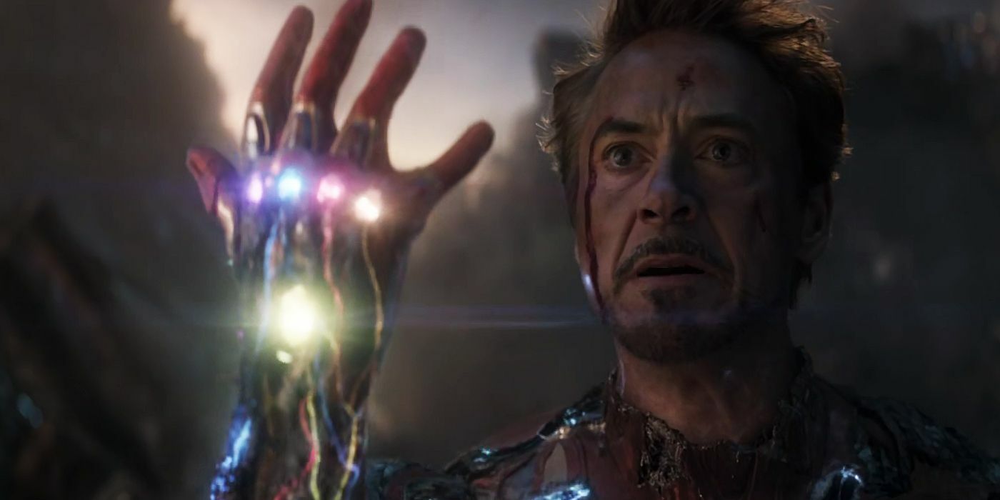 Clicca per vedere l'immagine originale Tony Stark in una scena di Endgame
