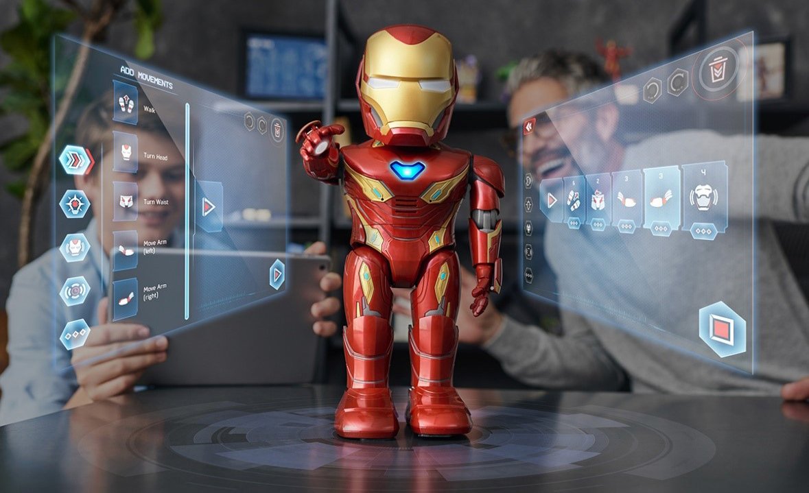 Iron Man MK50 Robot in azione