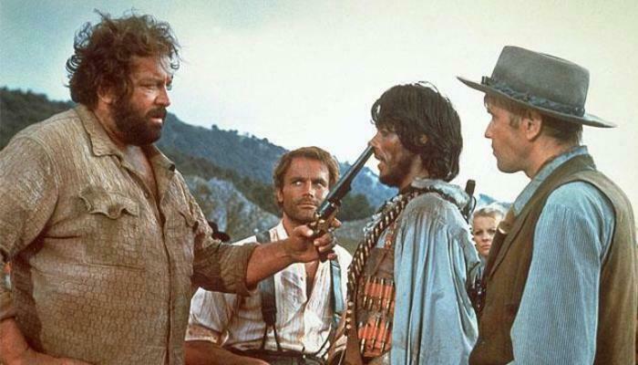 Clicca per vedere l'immagine originale Locarno ricorda Budd con Lo Chiamavano Trinità...