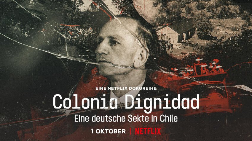 Il poster di Colonia Dignidad: una setta tedesca in Cile