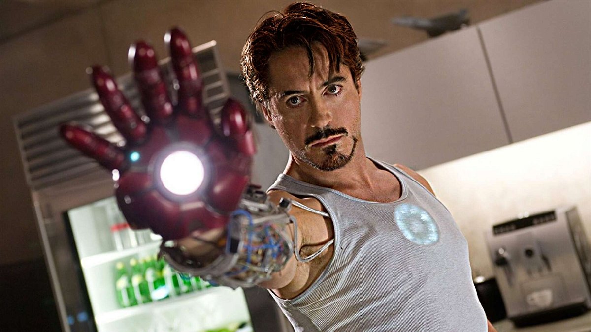 Robert Downey Jr. è Tony Stark in Iron Man del 2008