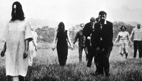 Clicca per vedere l'immagine originale La notte dei morti viventi di Romero