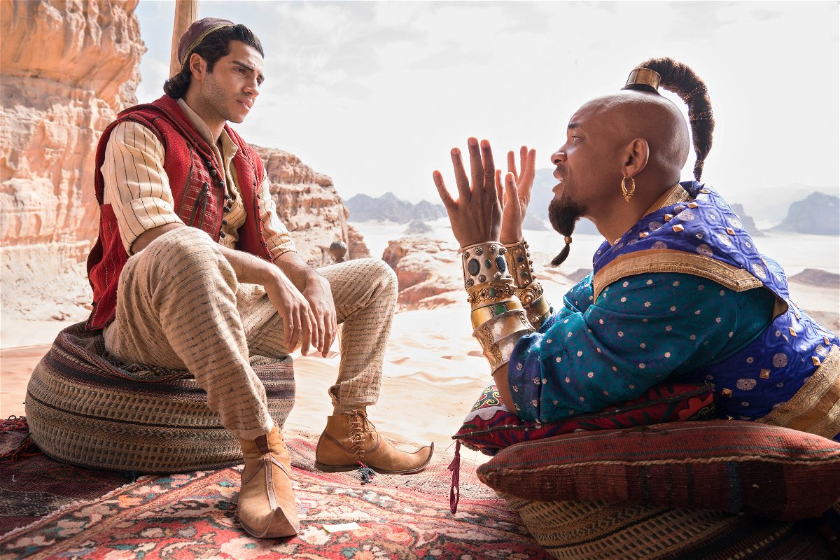 Aladdin e il Genio nel remake 2019