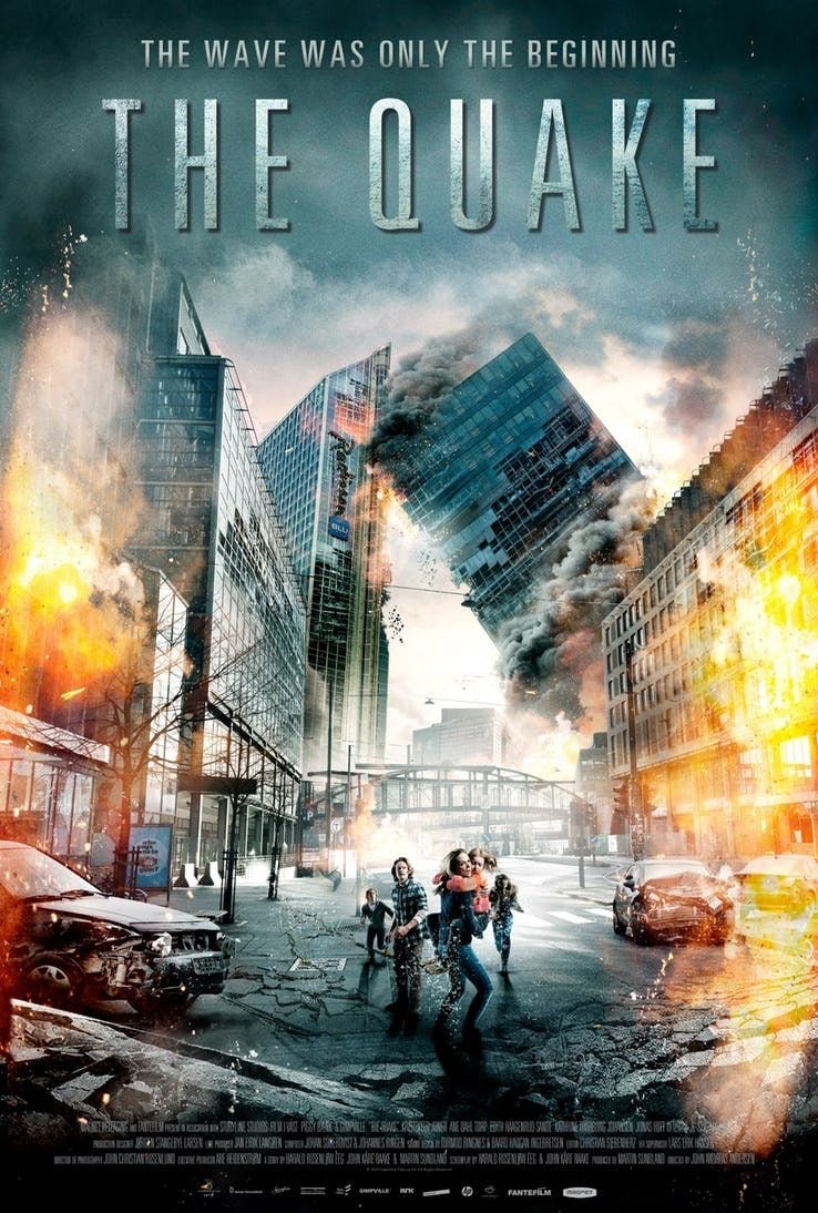 The Quake: il poster del film norvegese