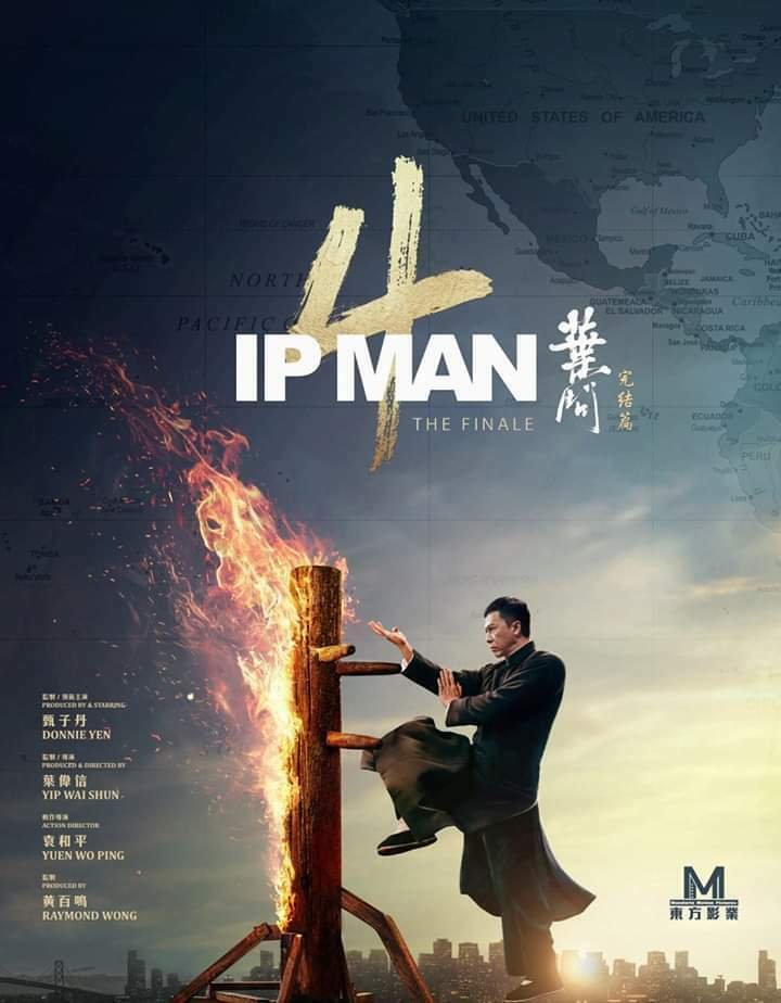 Il poster ufficiale di Ip Man 4