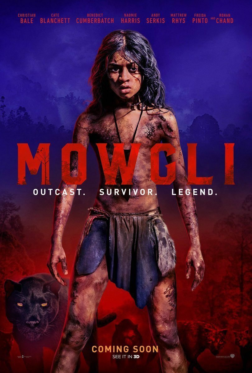 Poster italiano ufficiale di Mowgli - Il figlio della giungla