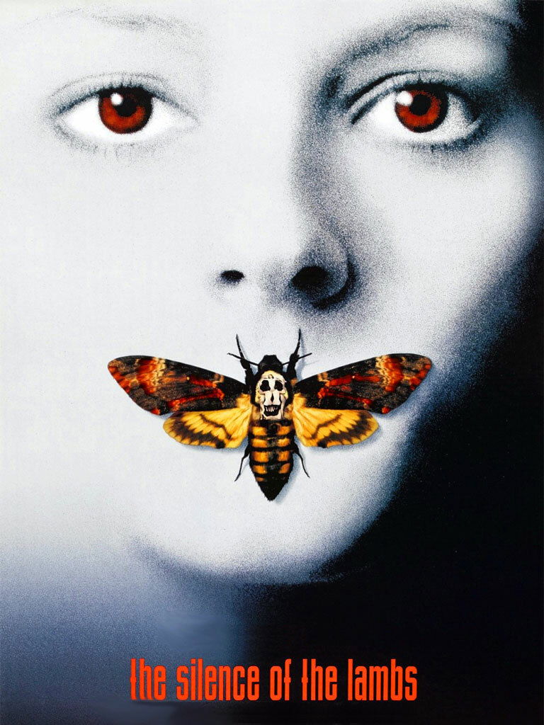 Clicca per vedere l'immagine originale Il poster de Il silenzio degli innocenti