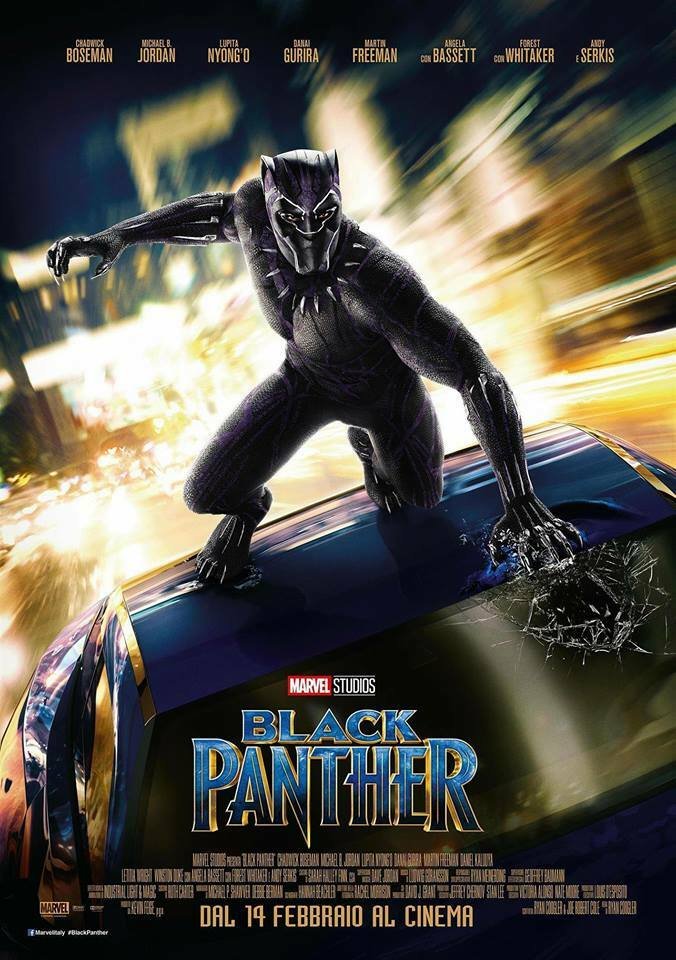 La locandina di Black Panther