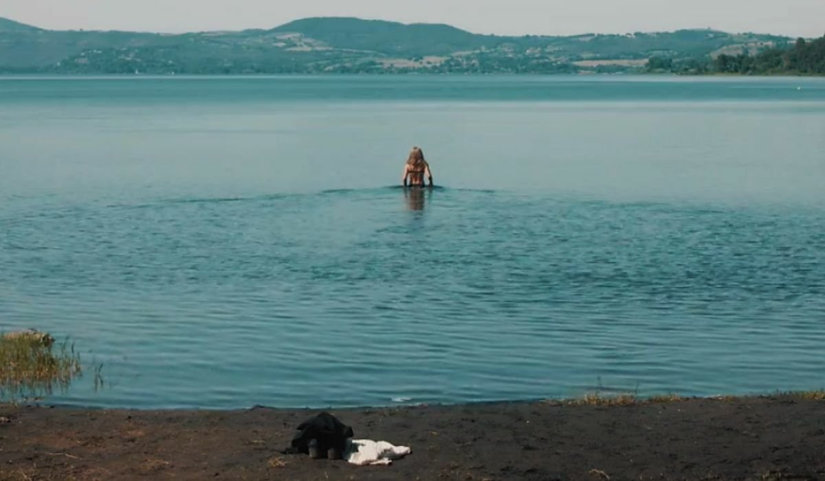 Scena Bella da morire lago con Cristiana Capotondi