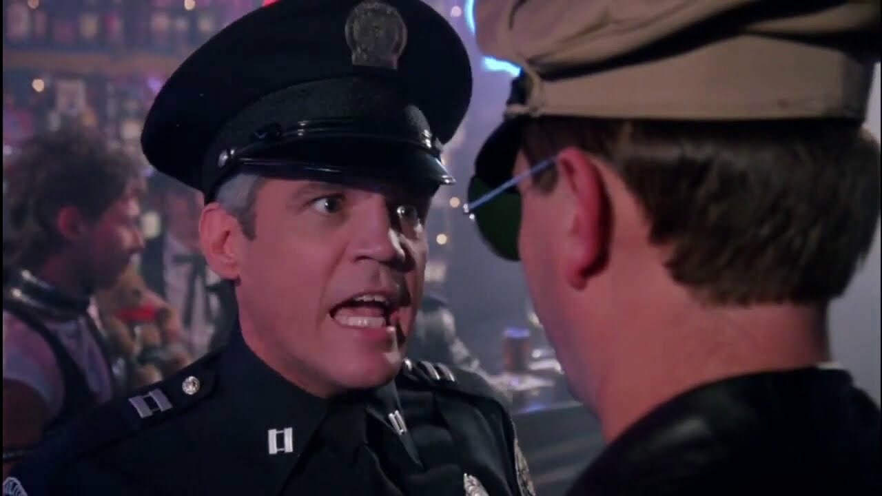 Clicca per vedere l'immagine originale Una scena di Scuola di Polizia