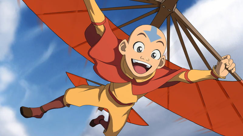 Clicca per vedere l'immagine originale Una sequenza di Avatar - La Leggend di Aang