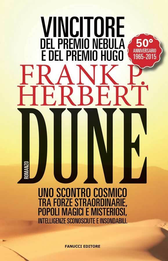 Copertina del libro Dune di Frank Herbert