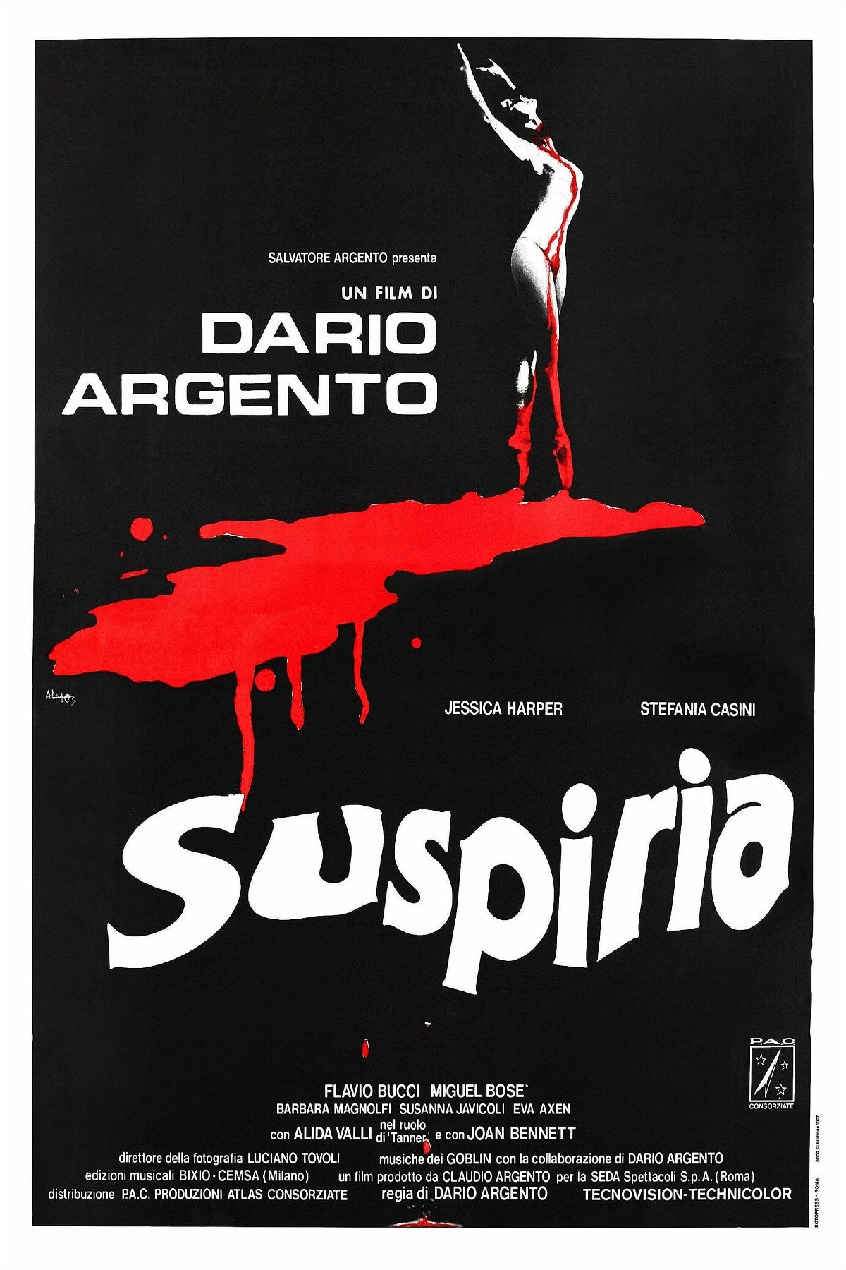 Il poster di Suspiria