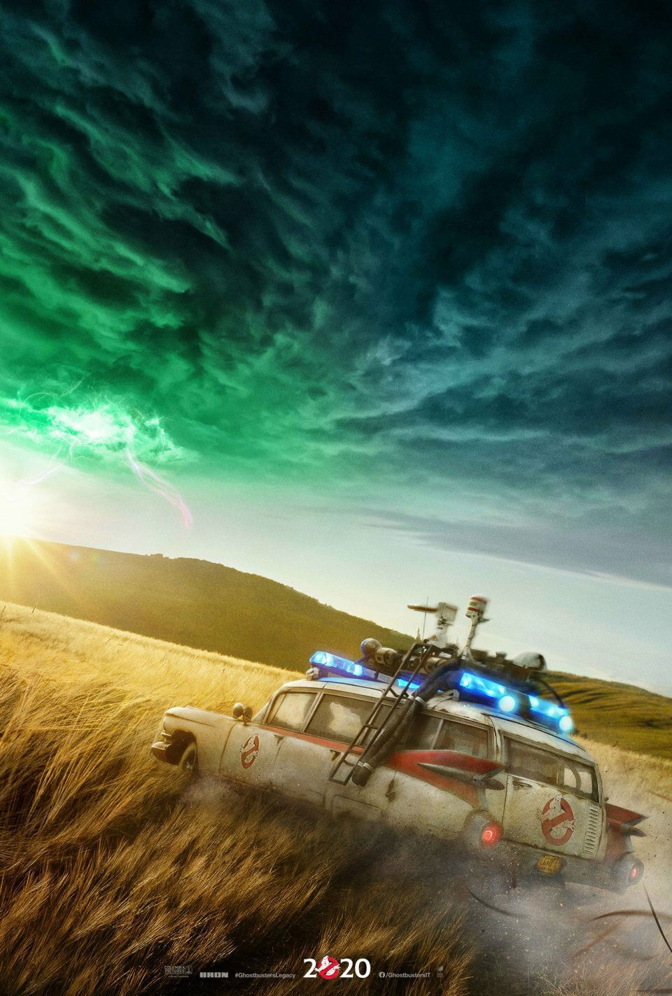 Il teaser poster di Ghostbusters: Legacy Ghostbusters: Legacy ritarda ancora