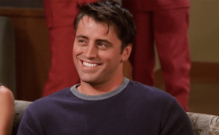 Ο Matt LeBlanc χαμογελά στο Friends