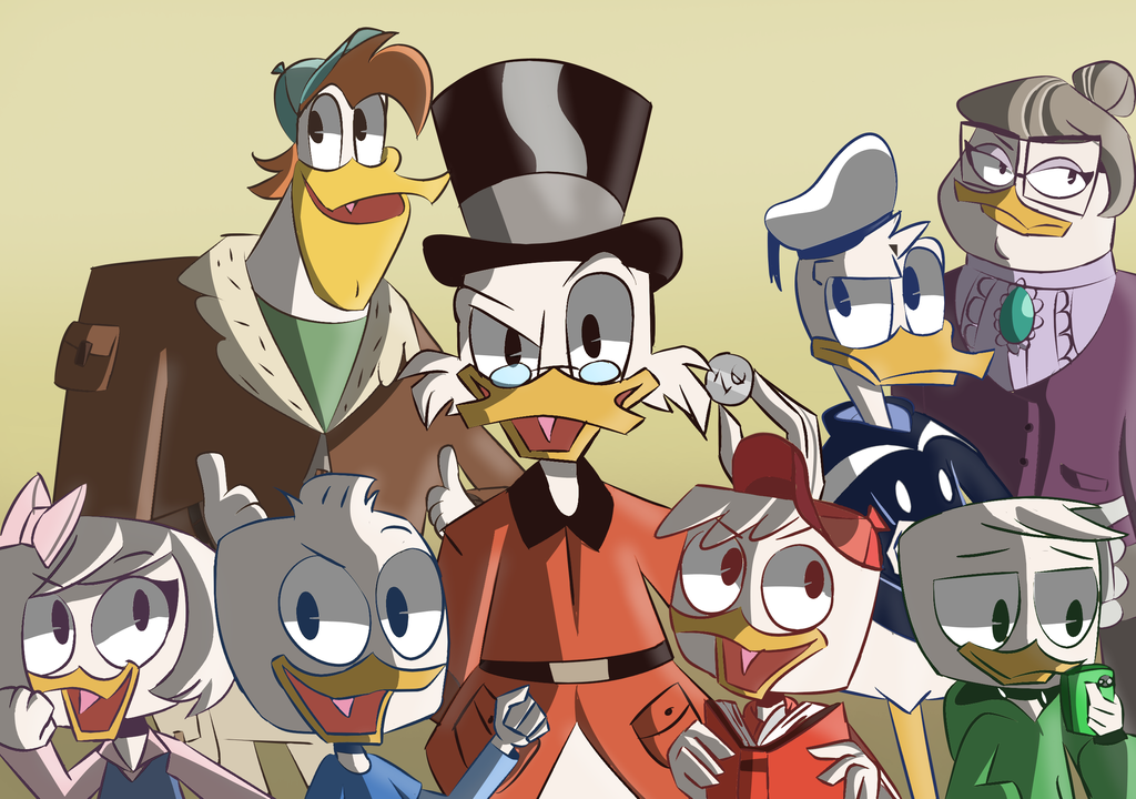 I personaggi del nuovo Ducktales