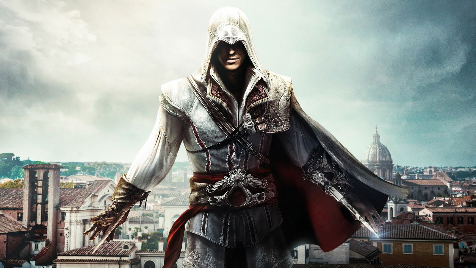 Clicca per vedere l'immagine originale Un concept art di Ezio Auditore, uno dei protagonisti più celebri di Assassin's Creed
