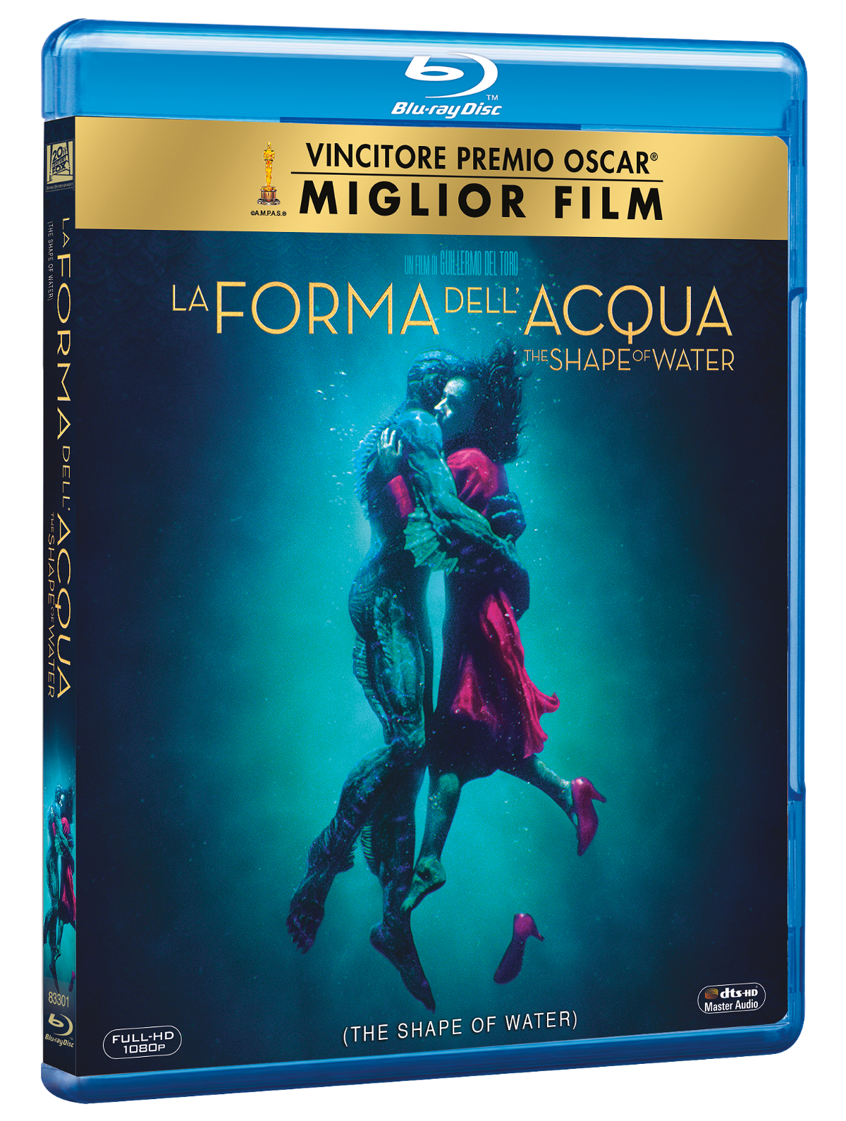 Packshot de La Forma dell'Acqua in Blu-ray