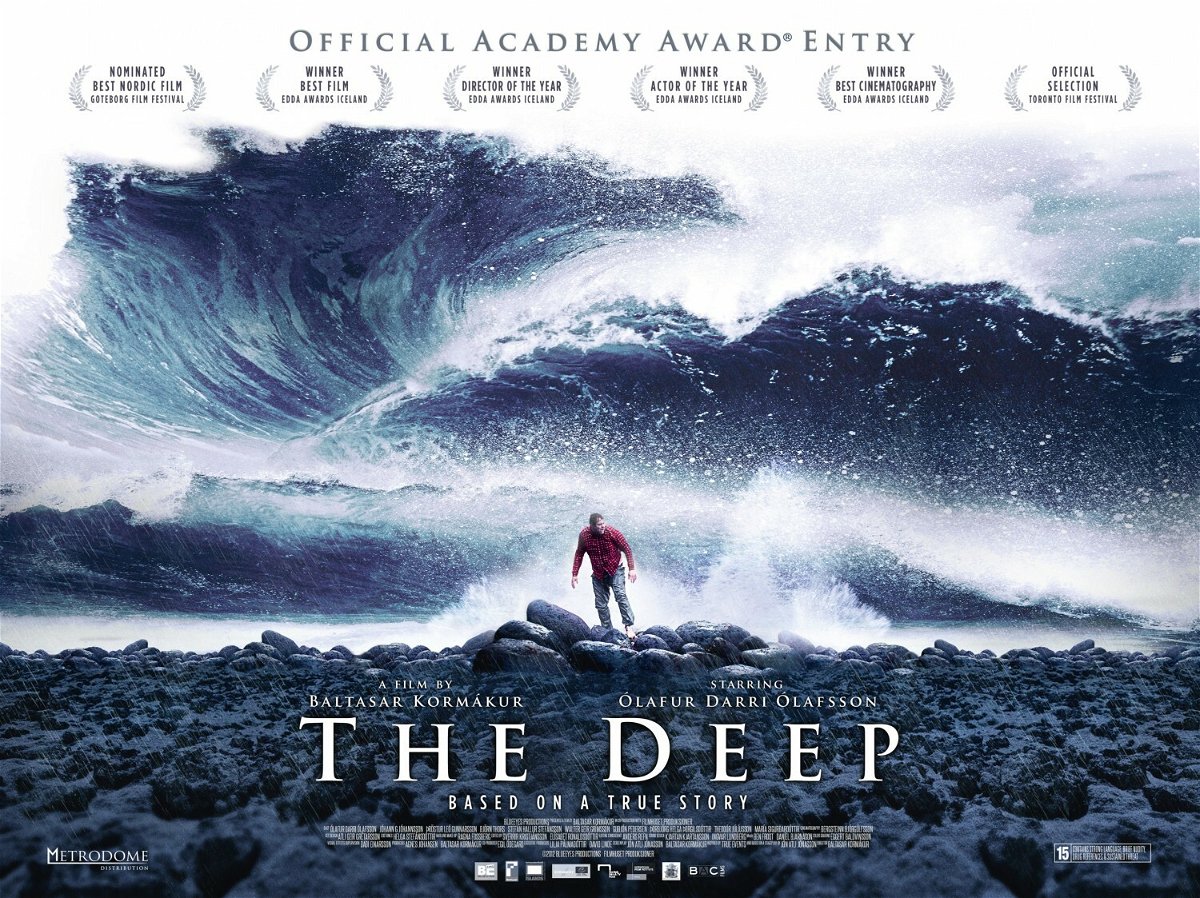 Il poster ufficiale del film The Deep