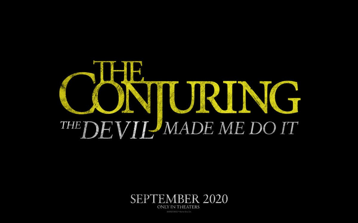 Il poster del terzo film di The Conjuring, intitolato The Conjuring: The Devil Made Me Do It