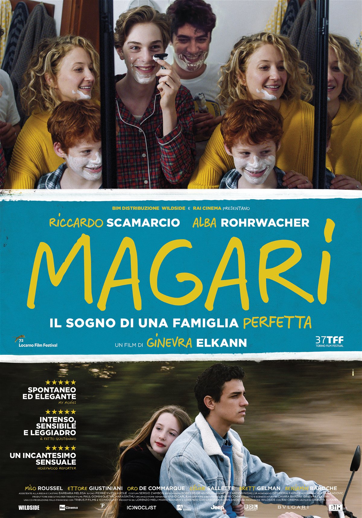 Magari - poster del film di Ginevra Elkann