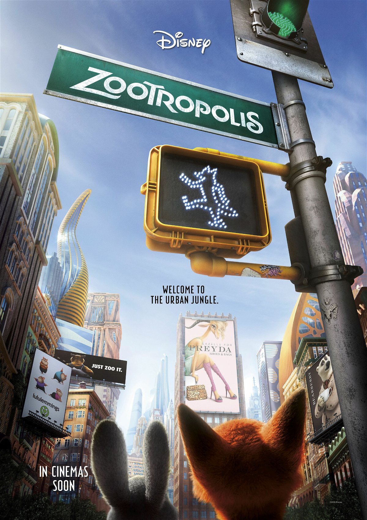Zootropolis (Zootopia) è classico Disney ambientato in una giungla urbana