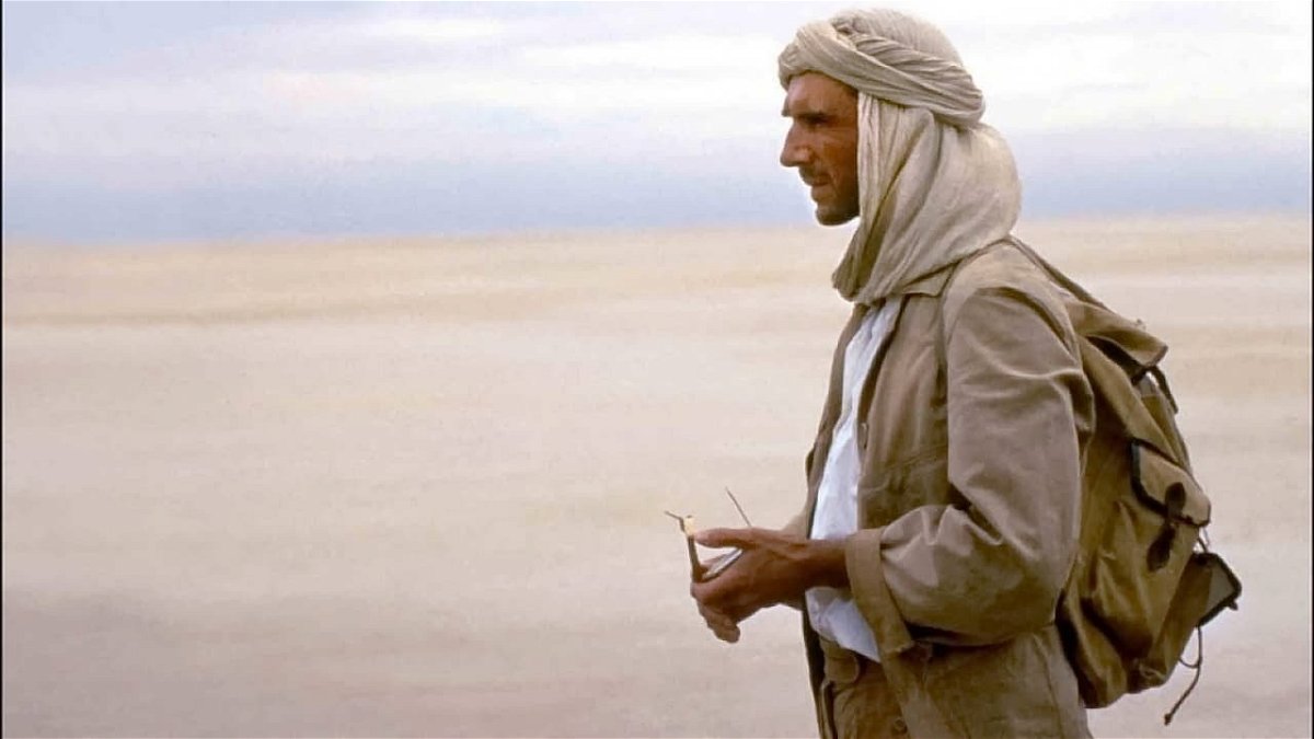 Il paziente inglese in una scena nel deserto