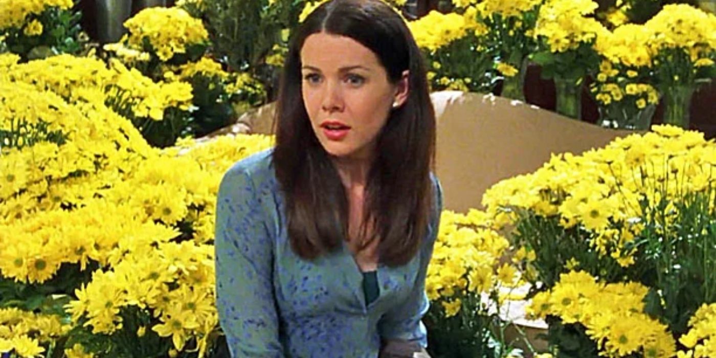 Clicca per vedere l'immagine originale Lauren Graham e le margherite