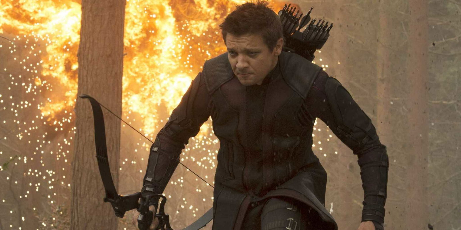 Clicca per vedere l'immagine originale Jeremy Renner nei panni di Occhio di Falco Avengers: Age of Ultron