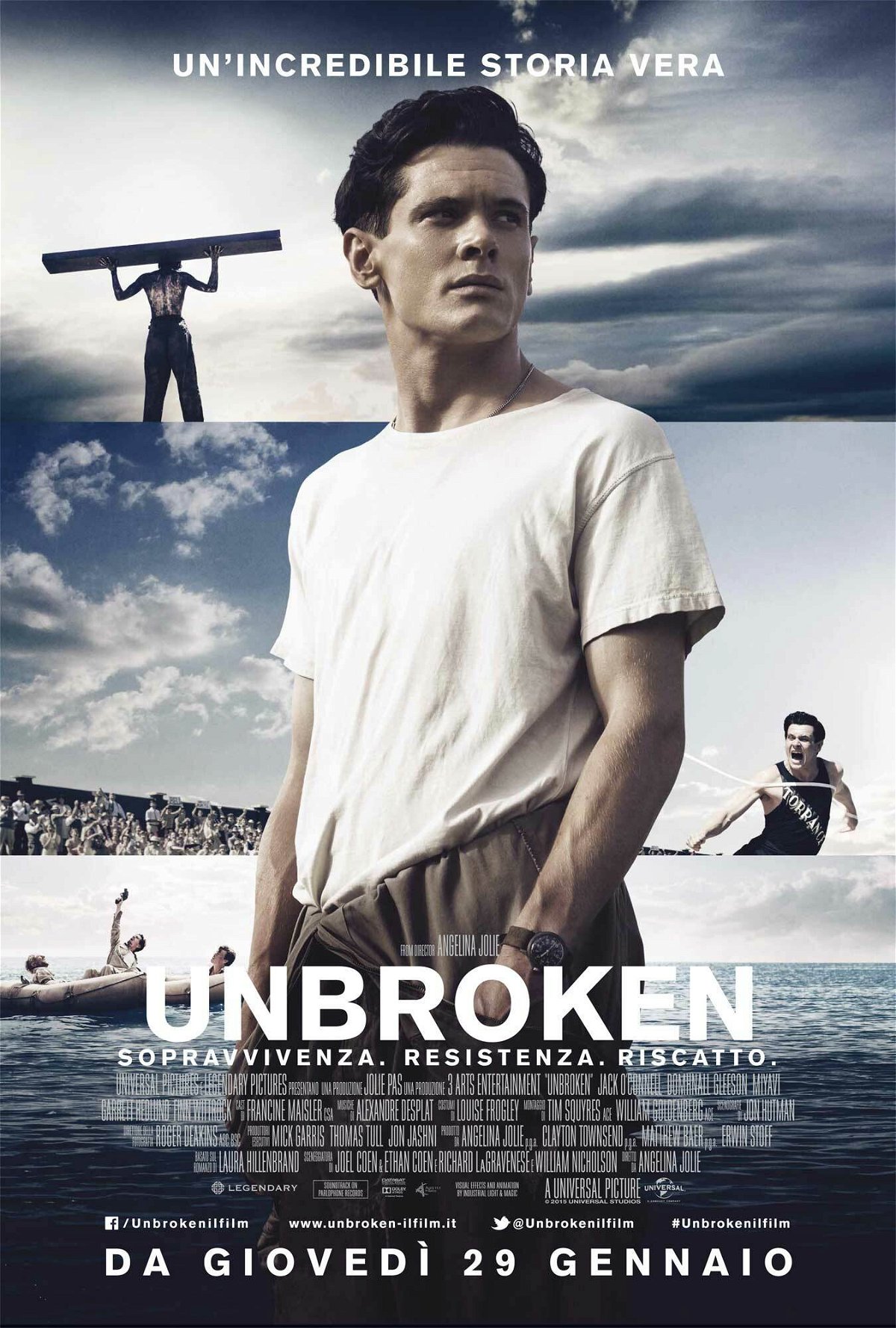 Il poster di Unbroken