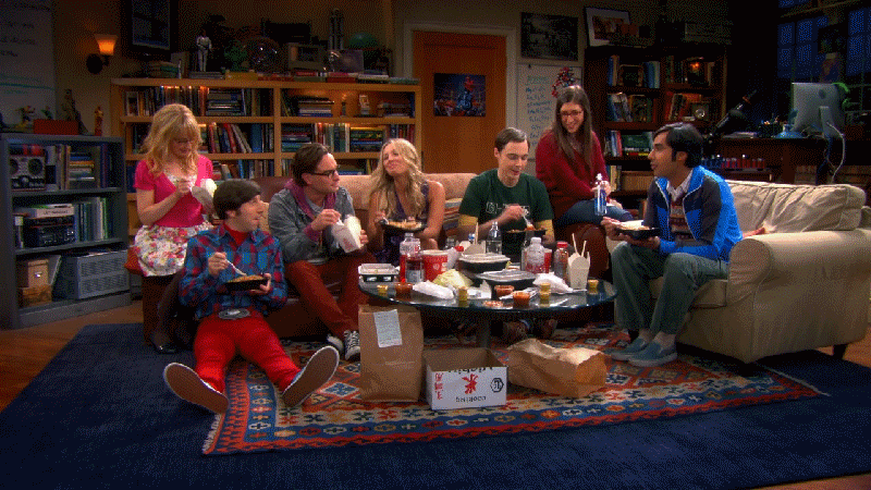 La serie tv The Big Bang Theory