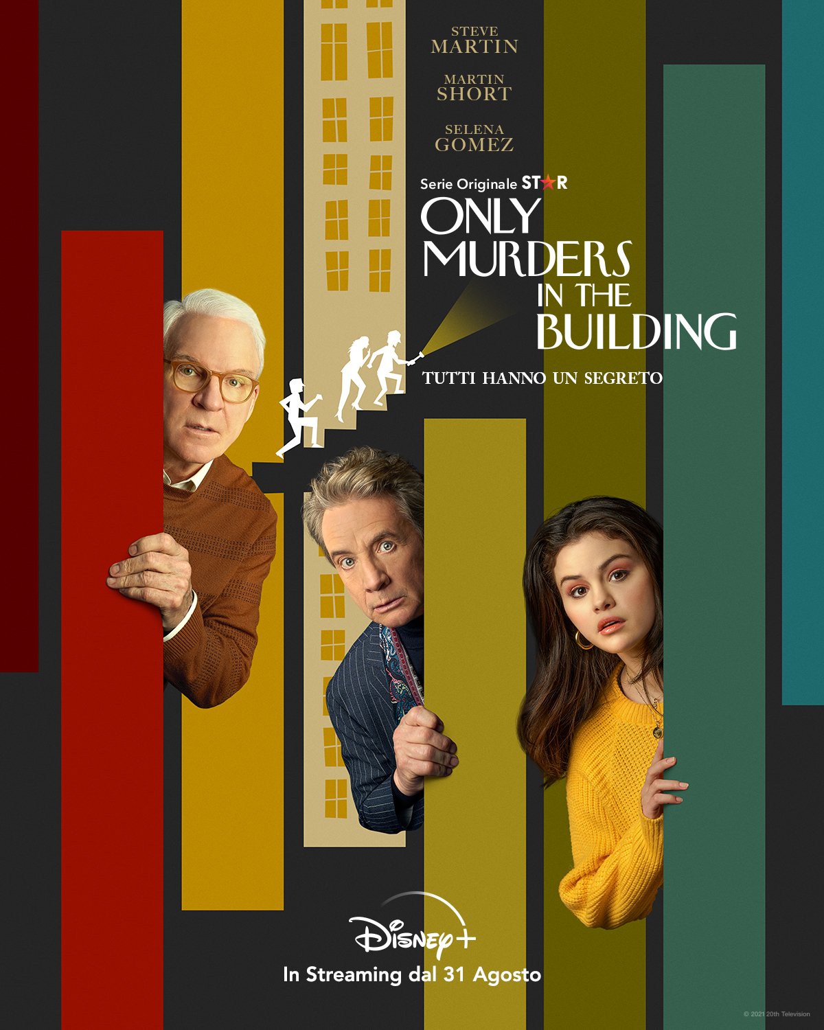 Il poster della serie Only Murders in the Building