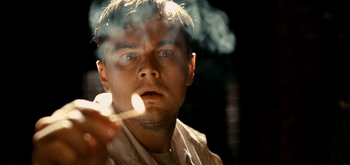 Leo DiCaprio in una scena del film