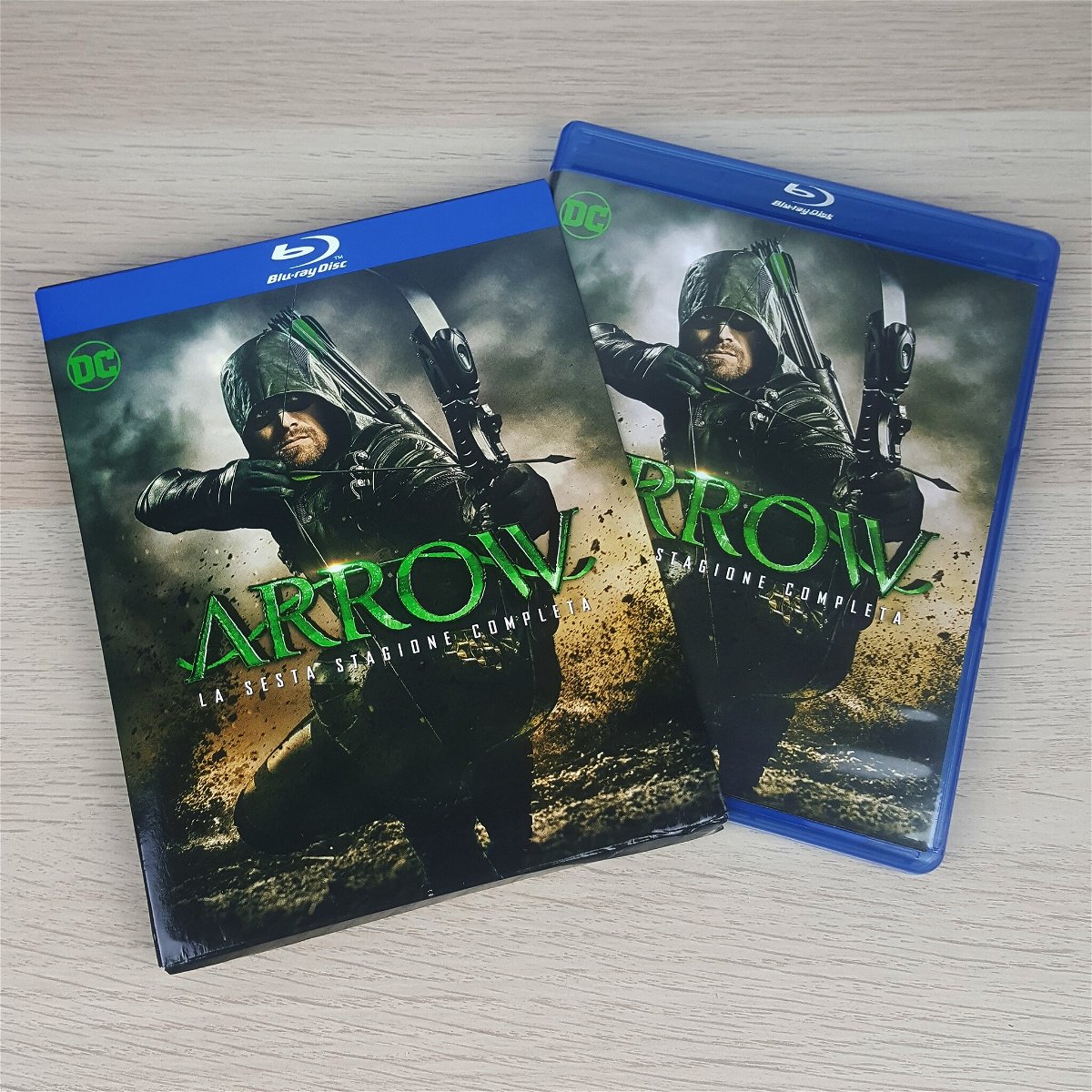L'edizione in Blu-ray di Arrow 6
