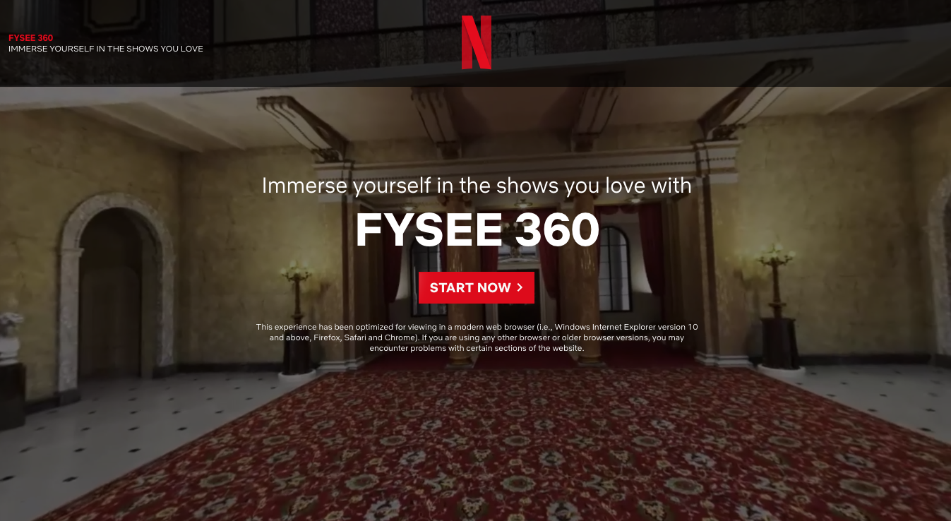 Clicca per vedere l'immagine originale La schermata di accesso a FYSEE 360