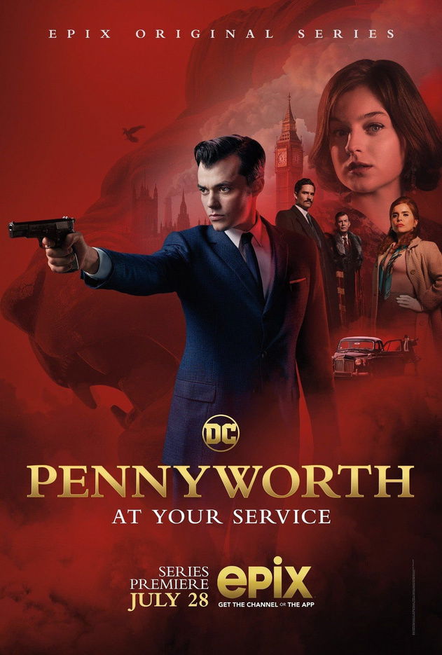 Clicca per vedere l'immagine originale Jack Bannon nel poster di Pennyworth
