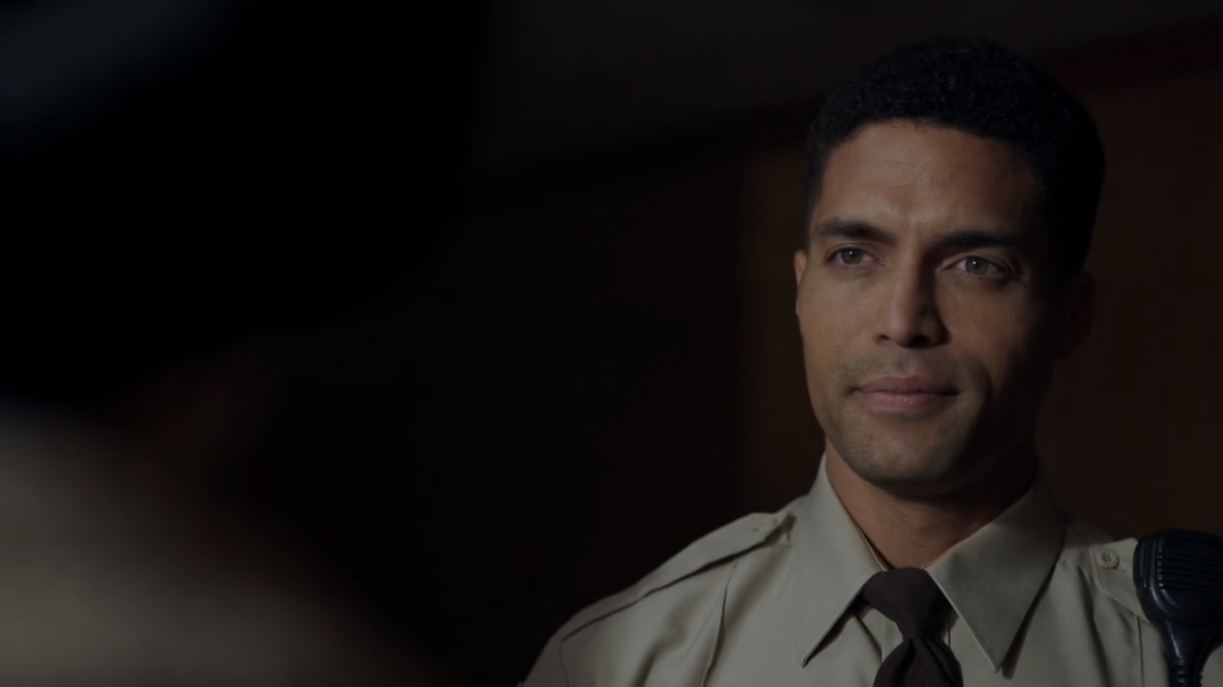 Michael Minetta in una scena di Riverdale Un primo piano di Michael Minetta in Riverdale