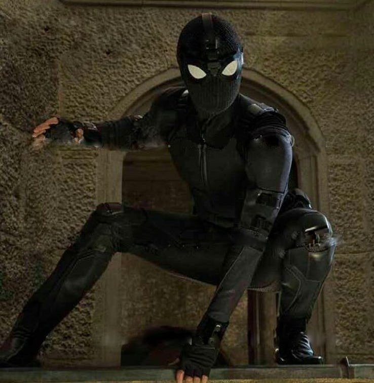 La stealth suit di Spider-Man in Far From Home