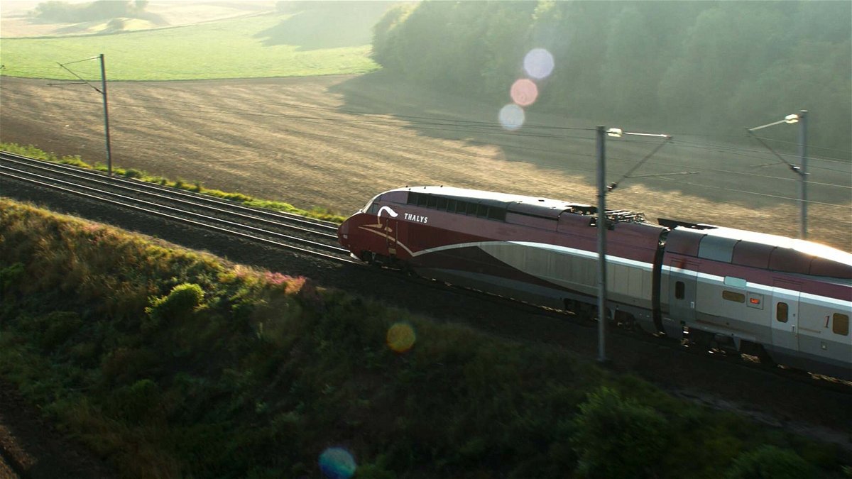 Scena del film: treno