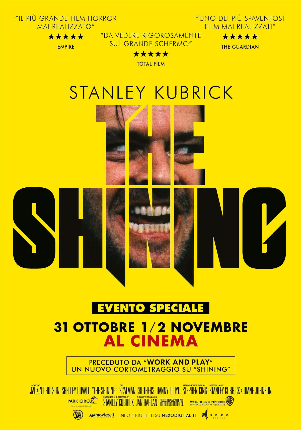 L'evento speciale di Halloween: Shining di Kubrick