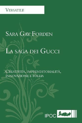 La copertina del libro La saga dei Gucci