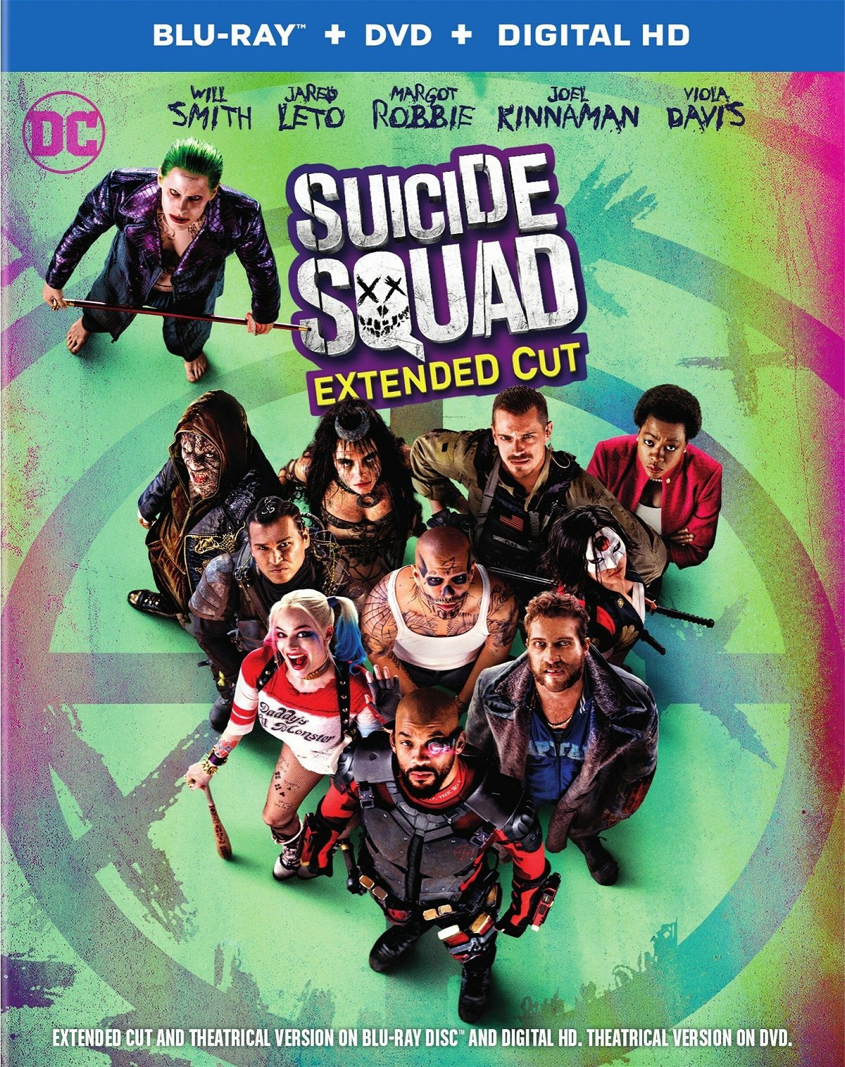 Il cofanetto con la graphic nove e l'Extended Cut di Suicide Squad